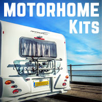 Motorhome reversing camera kits